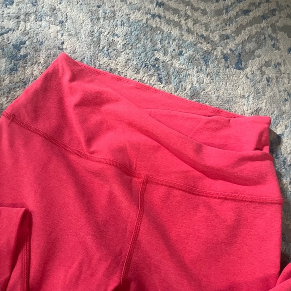 Beyond yoga space dye criss cross Leggings pink large - Picture 2 of 4